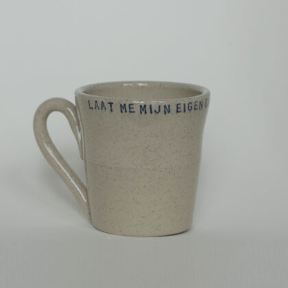 Laat me mijn eigen gang maar gaan